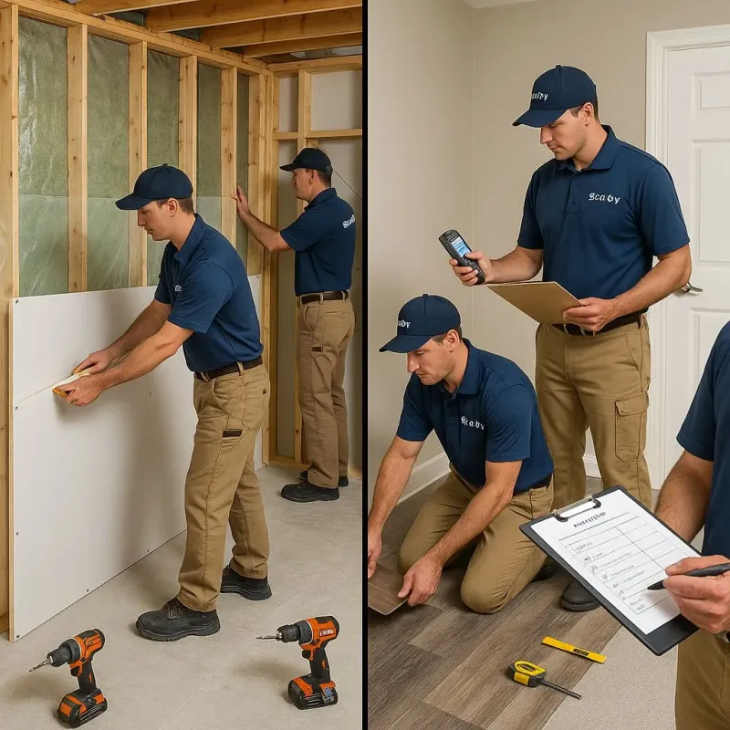 Repairs and Reconstruction process in Calhoun, KY